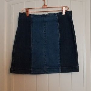 Pac Sun Jean Skirt